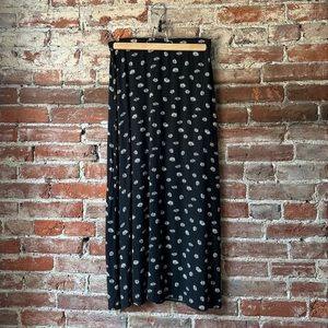 Aritzia Wilfred floral maxi skirt